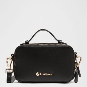 Lululemon Alternative Leather Camera Crossbody Bag